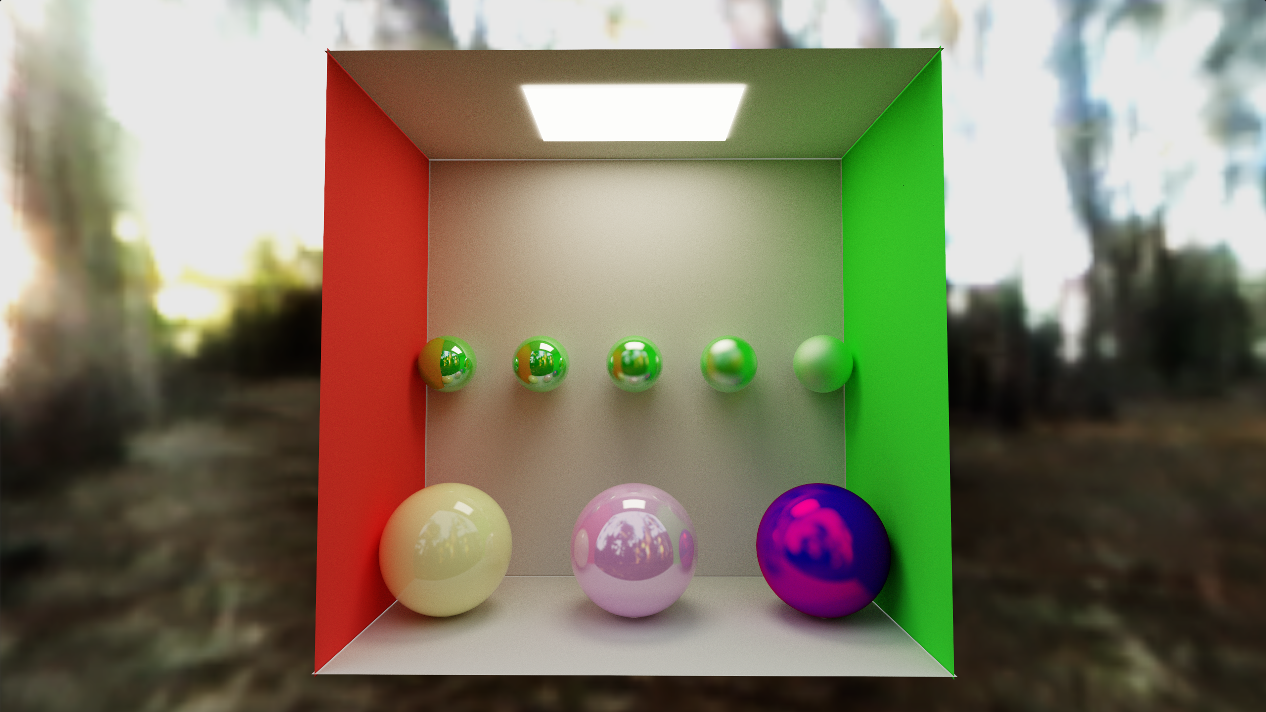 Real-time path tracing Shadertoy